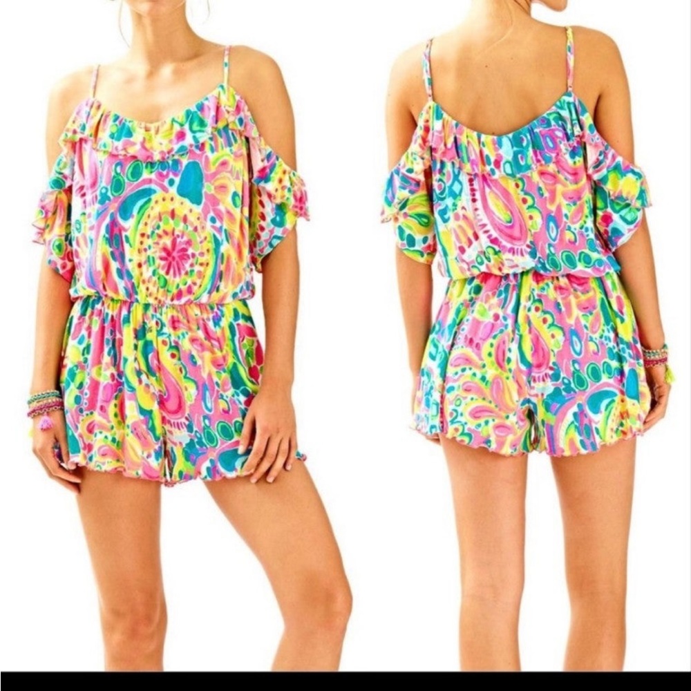 Lilly Pulitzer Romper 🌸💚